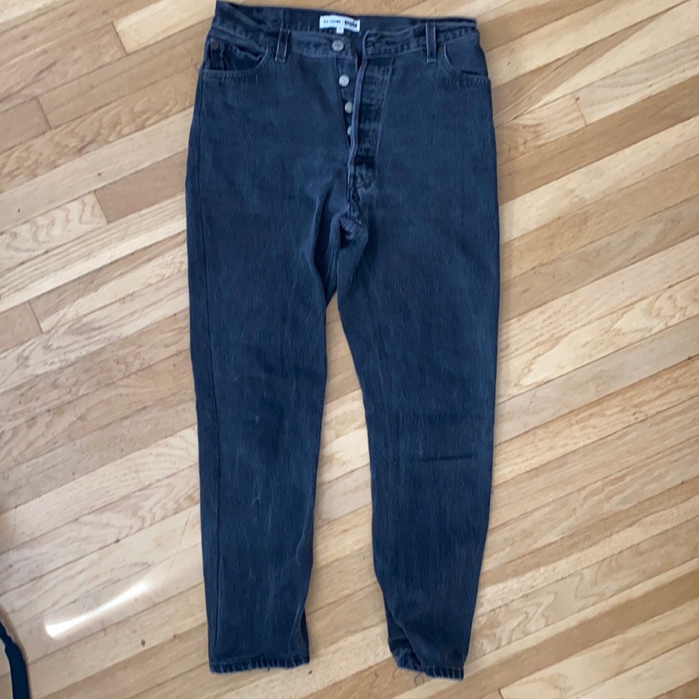 Re/done x Levi’s hi rise ankle crop